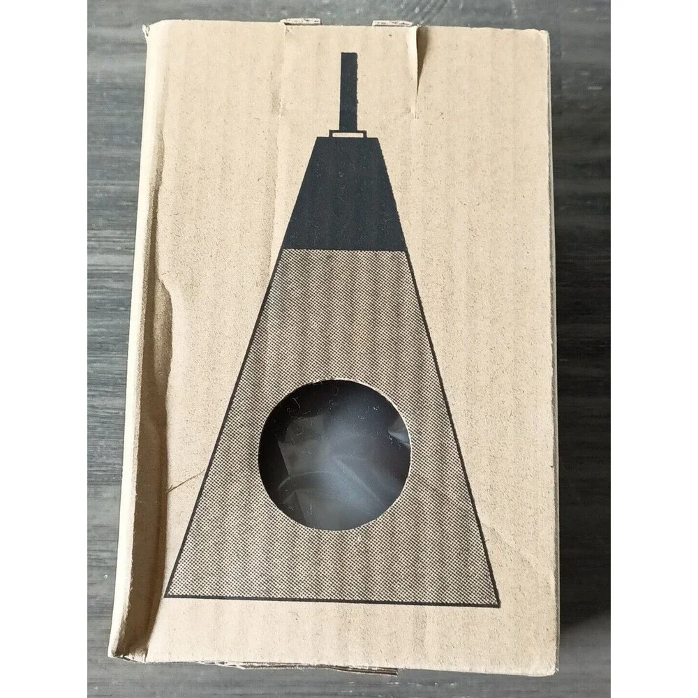 Ikea Tretakt Gray LID0009 Pendant Hanging Glass Light Lamp